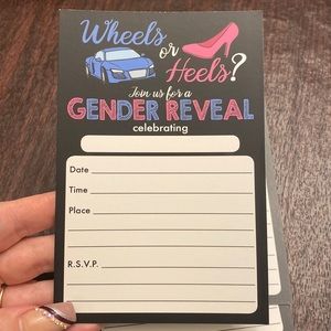 Gender Reveal Invitations